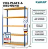 Schwerlastregal verschiedene Farben & Größen bis zu 1250 kg Produktbild-Vorschau 2
