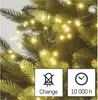 LED světelný řetěz – svítící trsy, nano, 5,2 m, vnitřní, teplá bílá, časovač Produktbild-Vorschau