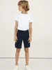 NAME IT Lässige Cargo Shorts Kurze Twill Chino Hose Denim Produktbild-Vorschau 2
