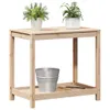 vidaXL Pflanztisch mit Ablage 82,5x50x75 cm Massivholz Produktbild-Vorschau 4