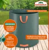 GARDEBRUK® Gartenabfallsack 2x500 Liter 50 kg Belastbarkeit Produktbild-Vorschau 3