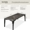 tectake® Rattan Tisch Foggia 196 x 87 x 76 cm Produktbild-Vorschau 5