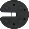 vidaXL Poids pour pavillon 4 pcs. noir 220x50 mm béton Voir les images du produit 5