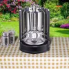 1.400W Dönergrill Schaschlikgrill Rotissiere Hähnchengrill Produktbild-Vorschau 17