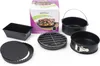 PATISSE Heißluftfritteuse Backzubehör Set 7-teilig schwarz Produktbild-Vorschau 1