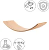 Balancierbrett Balance Board - Lama - schwarz Náhled obrázku produktu 7