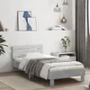 A bedroom scene with a bed, nightstand, and artwork. Anteprima dell’immagine prodotto