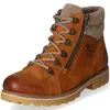 Remonte : Bottines en cuir marron pour femmes, fermeture Voir les images du produit 5