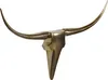 Wohnling Deko Geweih Bull L Aluminium Deisgn Hörner 125 cm Produktbild-Vorschau 3