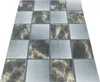 Kurzflor Teppich Wohnzimmer Gelb 140x200 Rechteck Kariertes Produktbild-Vorschau 1