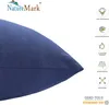 2er Set Kissenbezüge Kissenhüllen 100% Baumwolle 80x80 cm Produktbild-Vorschau 2