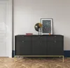 Buffet 150 cm Galla - Commode trois portes avec tiroirs - Voir les images du produit 4