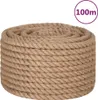 vidaXL Juteseil 100 m Länge 16 mm Stärke Produktbild-Vorschau 1