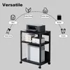 Supporto mobile per CPU - Carrello per PC tower e stampanti Anteprima dell’immagine prodotto 4