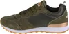 Side view of a green sneaker. Voir les images du produit