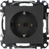 Merten MEG2301-0414, Typ F, Anthrazit, 250 V, 16 A, 1 Produktbild-Vorschau 2