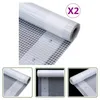 The Living Store Gitter-Abdeckplanen 2 Stk. 260 g/m² 3x3 m Produktbild-Vorschau 1