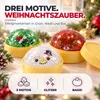 Dumpling Squishy XXL Weihnachten Ø 9 cm – Antistress Fidget Produktbild-Vorschau 4