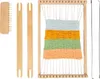 BigJigs Holz Webrahmen Spielzeug Set - kreatives Basteln Produktbild-Vorschau 1