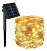ISO 11394 Vianočný svietiaci struny Solárne 100 LED, teplá Náhľad obrázku produktu 1