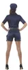 costume da poliziotta sexy per donne taglia M/L, taglia:S Anteprima dell’immagine prodotto 4