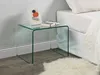 Nachttisch - gebogenes gehärtetes Glas - SUZANA Produktbild-Vorschau 5