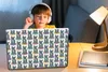 MuchoWow® Laptop Aufkleber Sticker Cover Hund - Produktbild-Vorschau 3