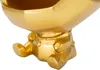 Mauro Ferretti Dekofigur Hund Ø17x23,5 cm gold schwarz Produktbild-Vorschau 6