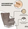 Family Meble Ohrensessel mit Hocker Ari Relaxsessel Produktbild-Vorschau 4