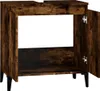 vidaXL Waschbeckenunterschrank Räuchereiche 58x33x60 cm Produktbild-Vorschau 6