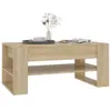 vidaXL Table basse chêne Sonoma 102x55x45 cm Bois composite Voir les images du produit 6