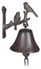 Relaxdays Türglocke Gusseisen, Vogel Motiv, antik, Produktbild-Vorschau 9