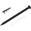 A black nail and a small rack of nails on a white background. Produktbild-Vorschau