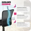 Kancelářská židle Patrick ergonomického tvaru otočná o 360° Náhled obrázku produktu 6