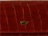 Mini portemonnee VERONA, rood, voor dames - leer Productafbeelding-voorbeeld 2