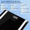MONZANA® Personenwaage Digital BIA Analyse Waage Körperfett Produktbild-Vorschau 4