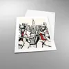Poster - Poster ohne Rahmen - Jazz Musik Musiker - 40x50 cm Produktbild-Vorschau 3
