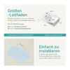 EMKE Asymmetrische Waschbecken mit Hahnloch links Kompaktes Produktbild-Vorschau 6