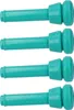 4 inserti per mungitrice in silicone verde per bovini e Anteprima dell’immagine prodotto 2