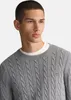 Gant pullover girocollo grigio monocolore 100% cotone a Anteprima dell’immagine prodotto 9