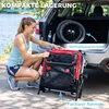 AIYAPLAY 2 in 1 Fahrradanhänger & Buggy 2-Sitzer Fahrrad Produktbild-Vorschau 7