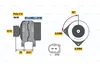 BOSCH 0 986 045 320 Lichtmaschine Generator LiMa 110A 14V Produktbild-Vorschau 14