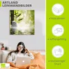 ARTland Leinwandbild Asiatische Spa Steine Größe: 40x40 cm Produktbild-Vorschau 3