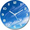 Wanduhr aus Glas 30fi Glasbild Glasuhr Gehärtetes Glas - Produktbild-Vorschau 1