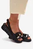 Leder Damen Plateau-Sandalen mit Verzierung Artiker 58C0055 Produktbild-Vorschau 9