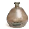 Bazar Bizar Vase verre recyclé beige 45x45x50cm Voir les images du produit 1