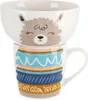 Orion Mug en porcelaine Mug avec bol en porcelaine pour Voir les images du produit 2