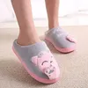 Prítulné mačacie papuče, teplé plyšové papučky, zimné, Náhľad obrázku produktu 2