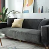 Samt Sofabezug 3 Sitzer- Weich Stretch Couchbezug Produktbild-Vorschau 6