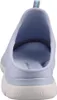 Auf dem Bild ist ein flacher Schuh in der Farbe Hellblau zu sehen der elegant und schlicht gestaltet ist. Der Schuh wird von der Seite präsentiert und zeigt seine formschöne Silhouette. Produktbild-Vorschau